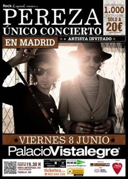 Cartel Promocional Del Concierto