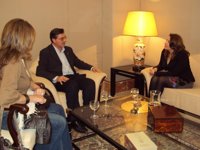 Crespo reitera su compromiso a CSIF de velar para que se garantice "la normalidad" durante la jornada de huelga