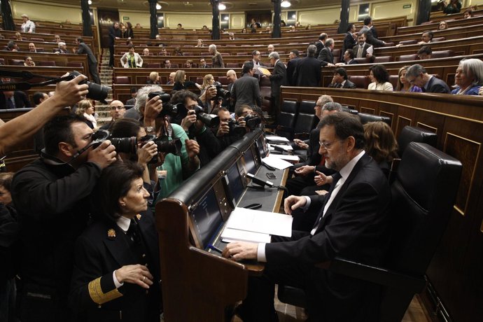 Mariano Rajoy Comparece En El Pleno Del Congreso