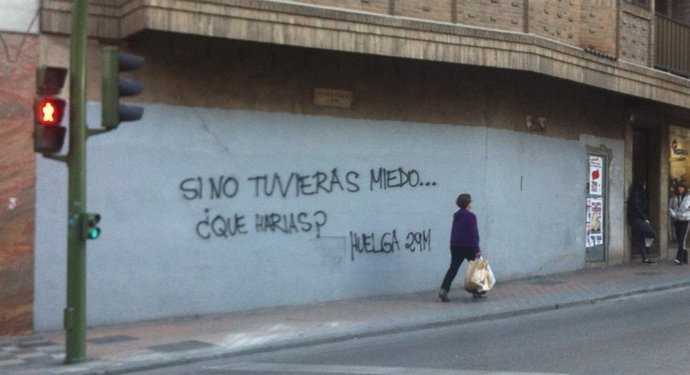 Pintada Huelga En Cuenca