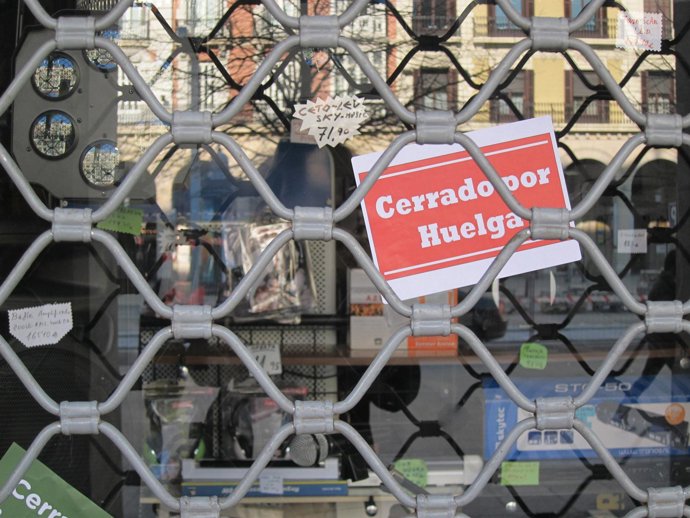 Comercio Cerrado Por Huelga General