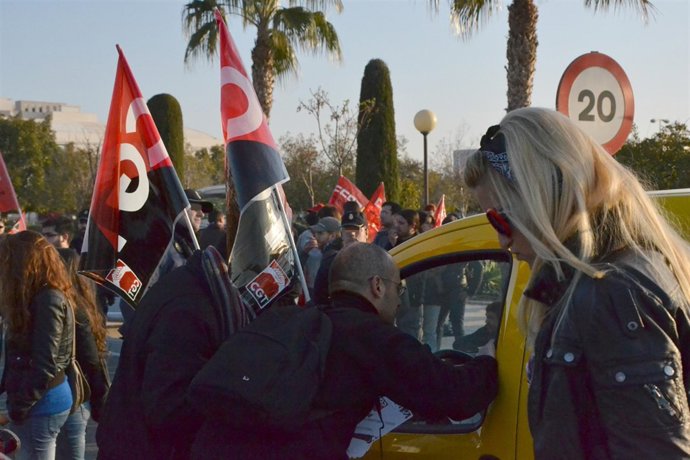 Participantes en El Piquete De La Universidad De Alicante 