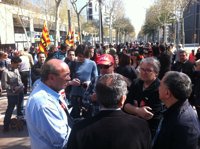 Sindicatos catalanes advierten de que el conflicto seguirá más allá del paro