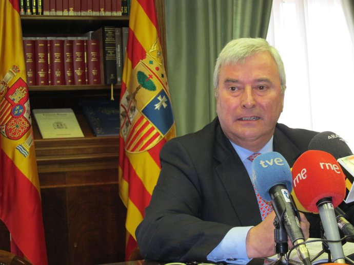 El Delegado Del Gobierno En Aragón, Gustavo Alcalde