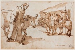 Escena De La Vida De San Francisco Solano Pintada Por Murillo