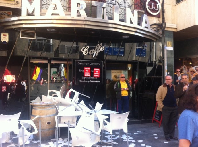 Destrozos Huelga En Cuenca