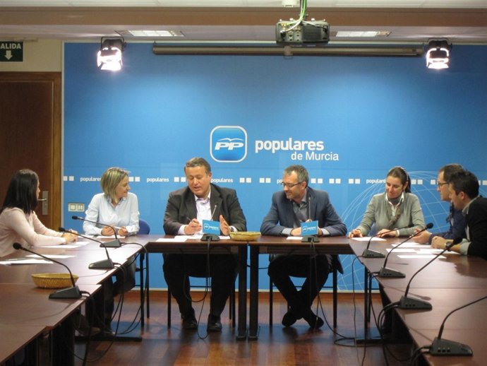 Reunión Del Comité Organizador Del XV Congreso Regional Del PP