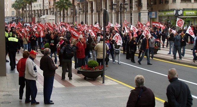 Manifestación En Ceuta      