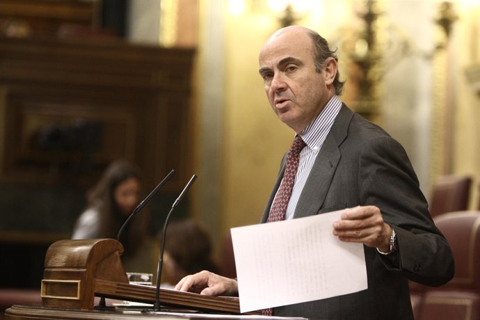 Luis De Guindos, En El Congreso