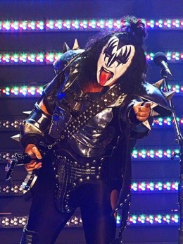 Gene Simmons, de la banda Kiss