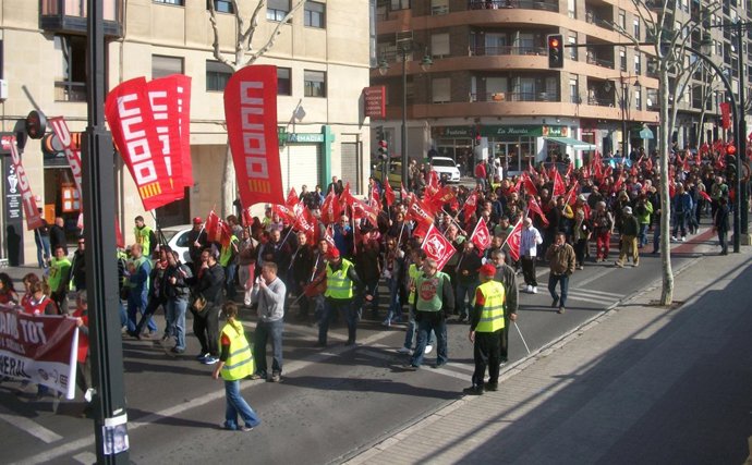 Manifestación 29M En Alcoy (Alicante)