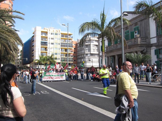 Marchas De La Jornada De Huelga General Del 29 De Marzo 2012