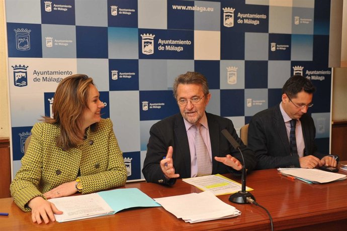 Los Concejales Del PP Martín Rojo, Maldonado Y Pomares