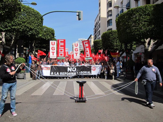 Huelga General En Almería 
