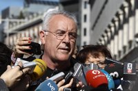 Huelga.- Cayo Lara ve un "éxito" el paro y pide al Gobierno que dé marcha atrás en el "ataque brutal" a los trabajadores