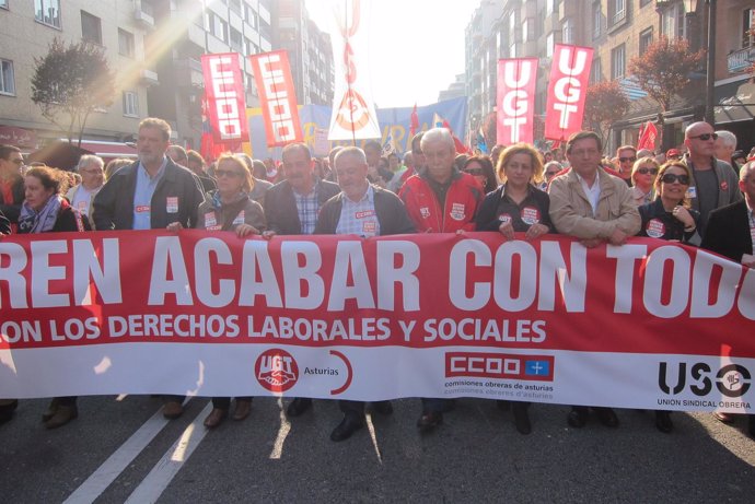 Manifestación Contra La Reforma Laboral