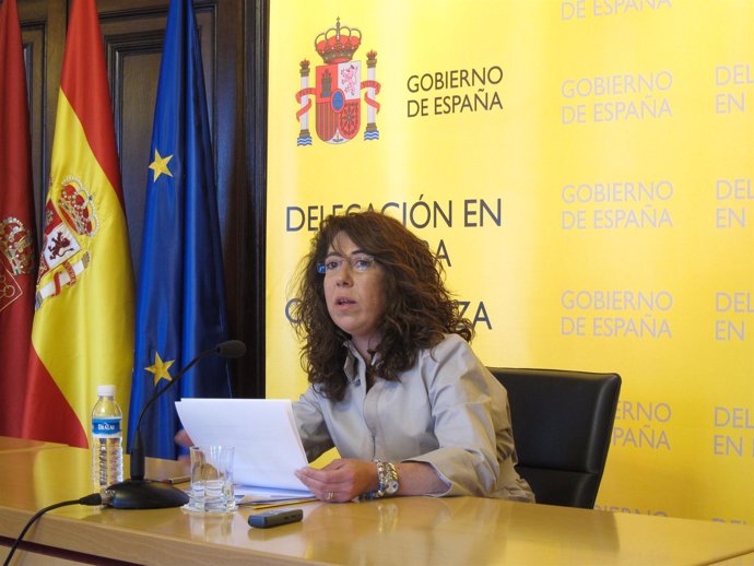 La Delegada Del Gobierno En Navarra, Carmen Alba.