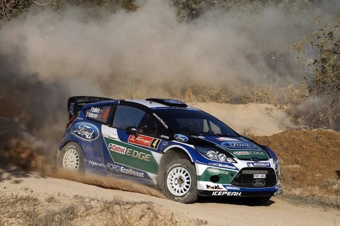 Petter Solberg En El Rally De Portugal