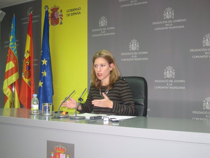 La Delegada Del Gobierno En La Comunitat, Paula Sánchez De León