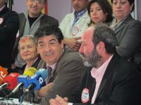 Valderas cita tres vías de acuerdo con PSOE-A: apoyo a la investidura, pacto de legislatura o entrar en el gobierno