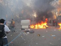 AMPL.- 29M.- Los graves altercados durante la jornada de huelga se saldan con 74 detenidos en Cataluña