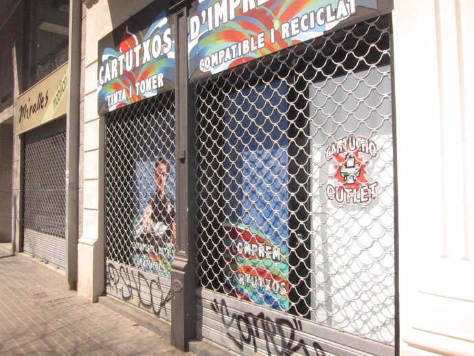 Comercios Cerrados Durante El 29M En El Centro De Barcelona