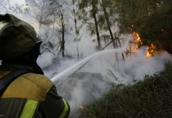 Incendio Forestal en Galicia