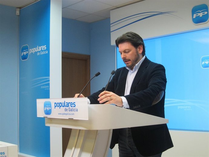 El Portavoz Del Ppdeg, Antonio Rodríguez Miranda, En Rueda De Prensa.