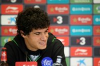 Fútbol.- Coutinho: "Me gustaría seguir en el Espanyol"