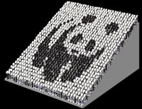 WWF cuenta ya con 500 ciudadanos inscritos para crear un panda gigante en la Hora del Planeta