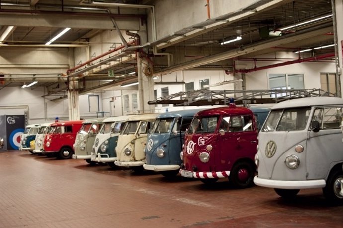 Furgonetas Clásicas De Volkswagen