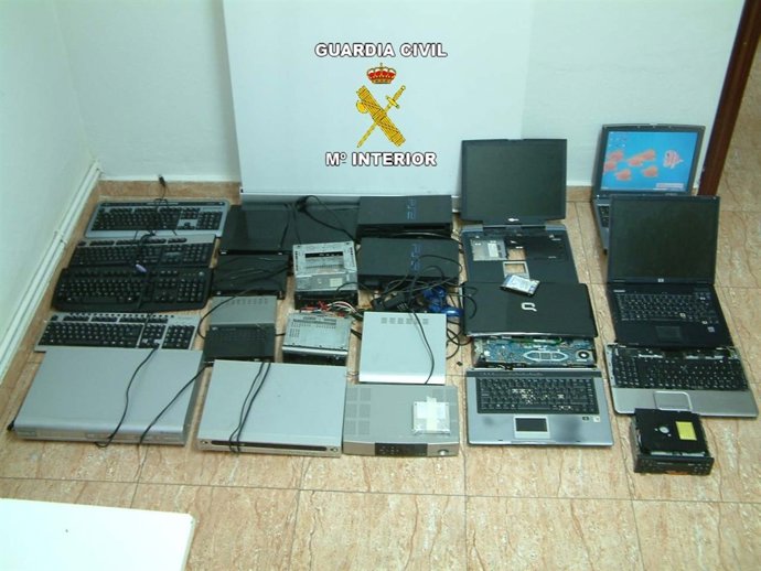 Material Incautado En El Operativo