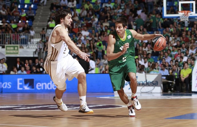Sergio Llul Y K.Valters, Unicaja - Real Madrid (Baloncesto)