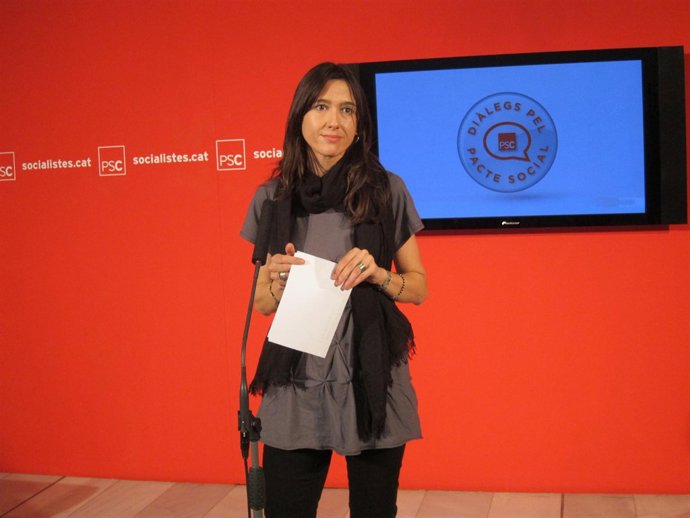 La Alcaldesa De Santa Coloma De Gramanet, Nuria Parlon (PSC)