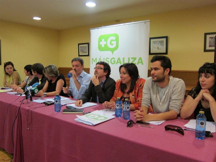 Rueda De Prensa De Máis Galiza Tras La Celebración Del Consello Nacional