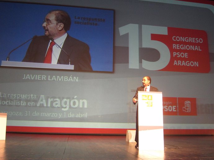 Javier Lambán Es Ya El Nuevo Secretario Del PSOE-Aragón