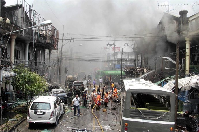 Explosiones Y Ataques Con Bomba En El Sur De Tailandia