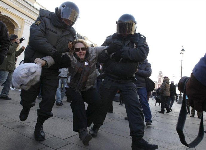 Protestas En Rusia Contra Putin