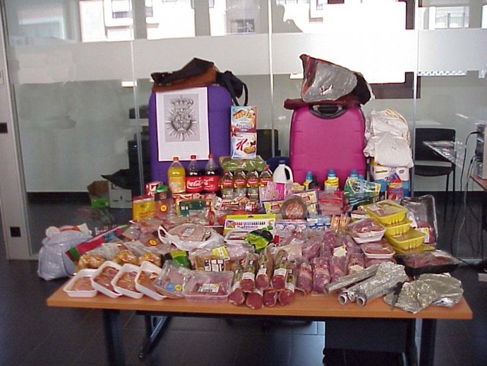 Objetos Incautados De Los Robos En Establecimientos De Valladolid