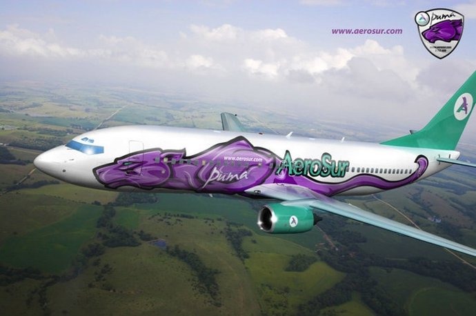 Avión Aerosur