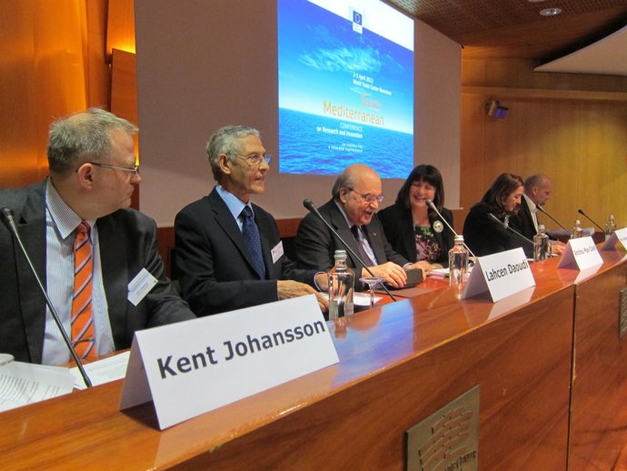 K. Johanson, L.Daoudi, A.Mas-Colell, M.Geoghegan-Quinn, C.Vela, K.Brinckmann