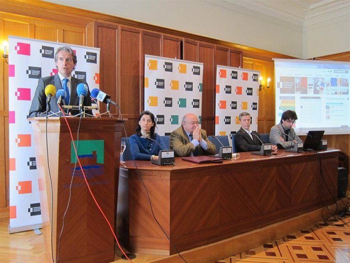 Presentación De La Agenda Cultural 'Santander Aúna'