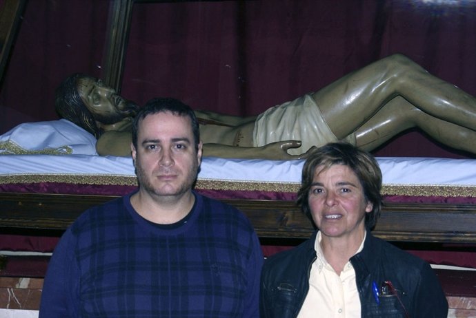 Covadonga Dupuy La Primera Capataz Del Cristo Yacente. 