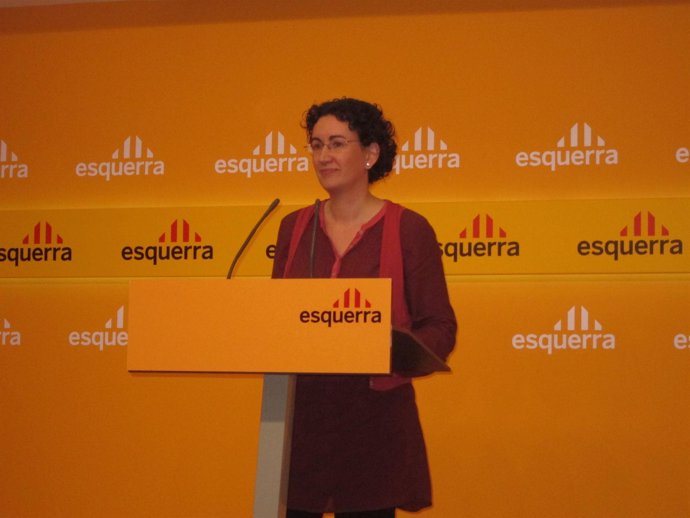 La Secretaria General De ERC, Marta Rovira