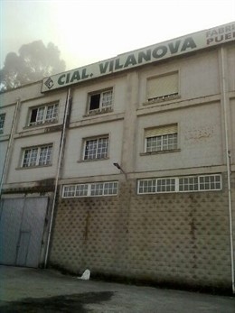 Incendio Fábrica Barro (Pontevedra)