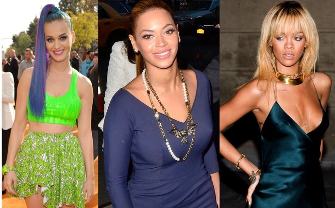 Montaje Rihanna, Katy Perry Y Beyoncé