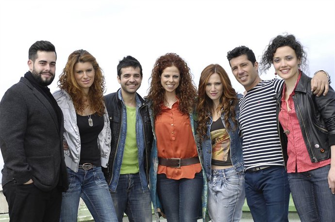 Pastora Soler En Los Ensayos De Los Coros Y Coreografia Para Eurovision