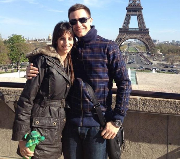 Almudena Cid Y Christian Gálvez En París 