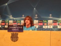 Fútbol/Liga Campeones.- Puyol: "Es una final, sólo nos vale ganar"