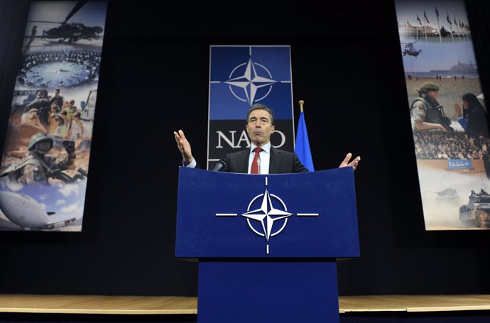 El secretario general OTAN, Anders Fogh Rasmussen